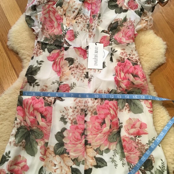 Divine Heritage floral Cottagecore style midi dress - Picture 12 of 14